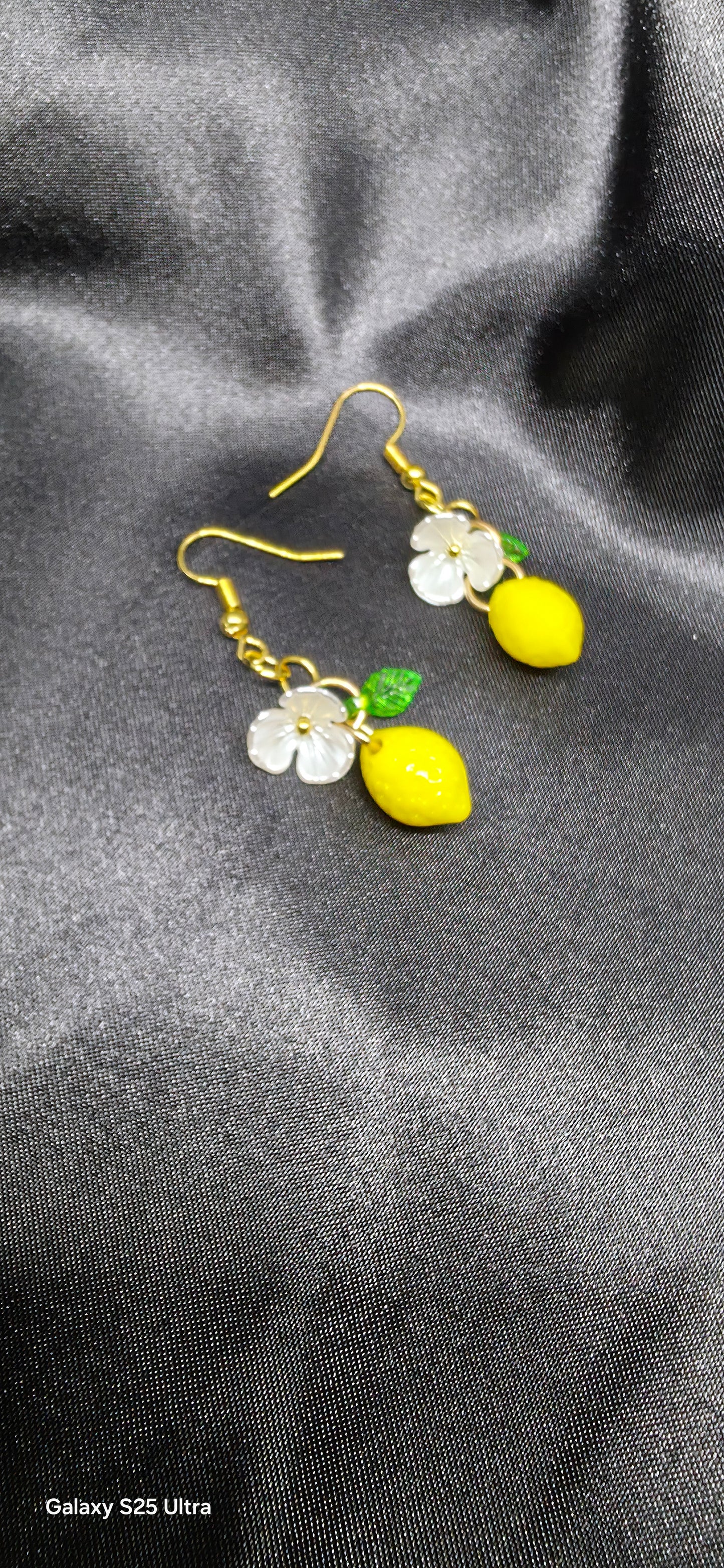 Lemon earrings